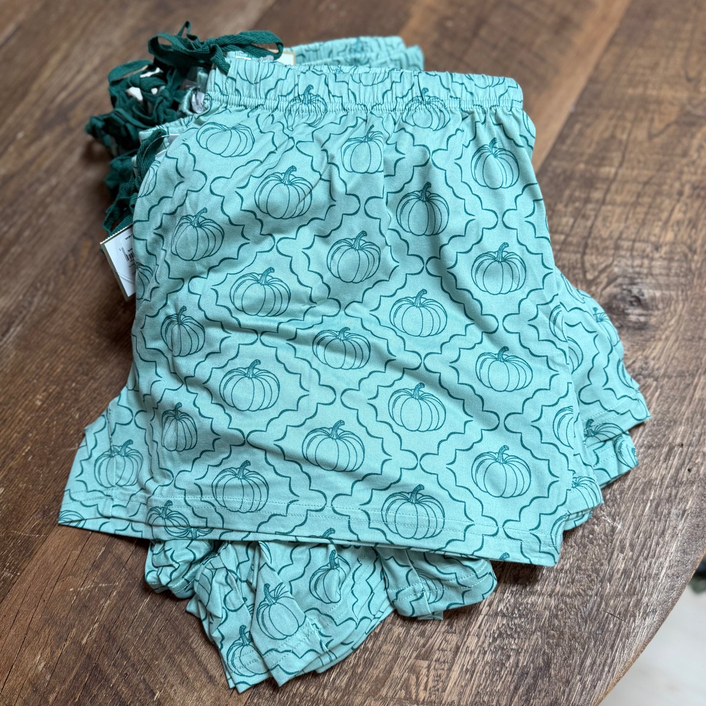 Pumpkin Sleep Shorts- Pajamas