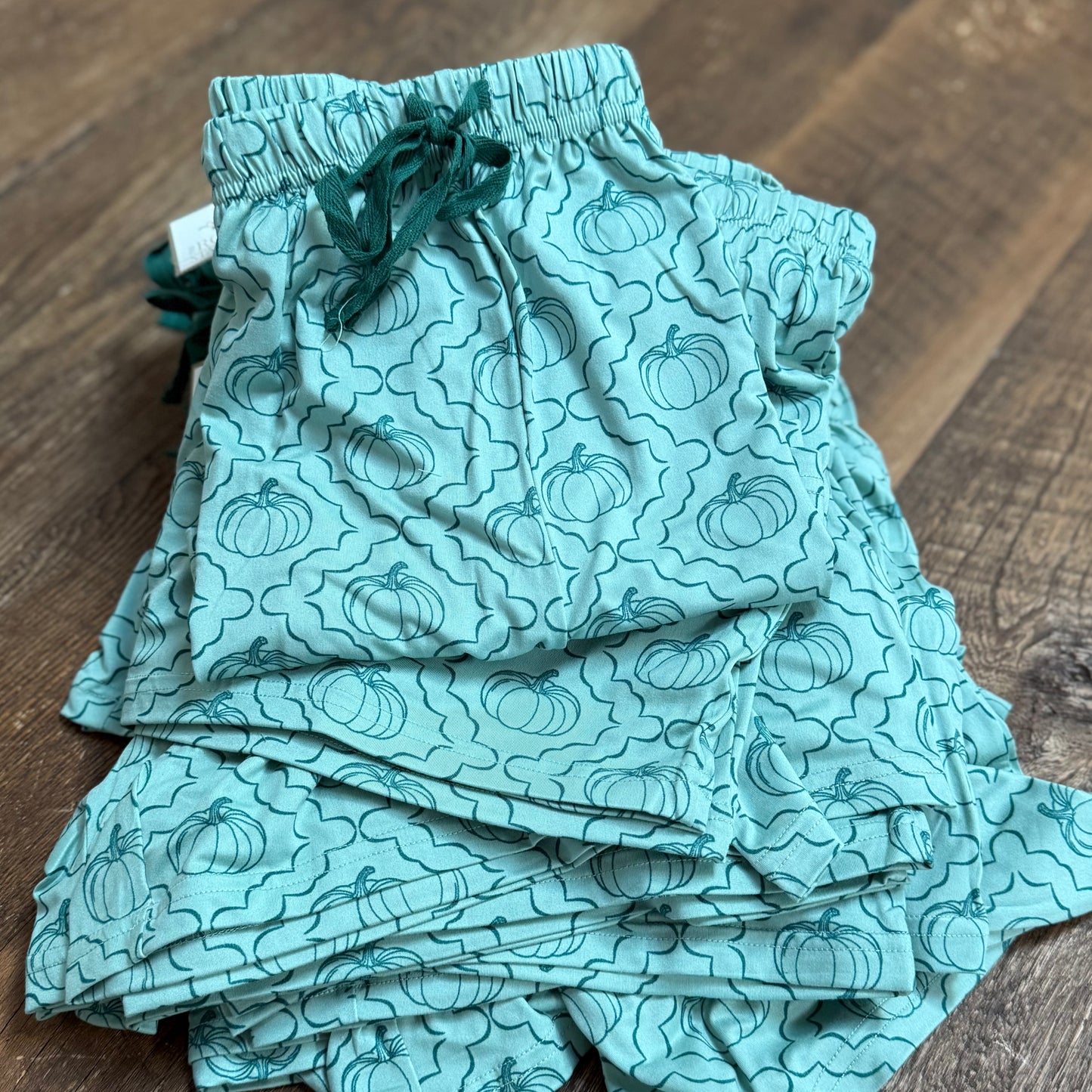 Pumpkin Sleep Shorts- Pajamas