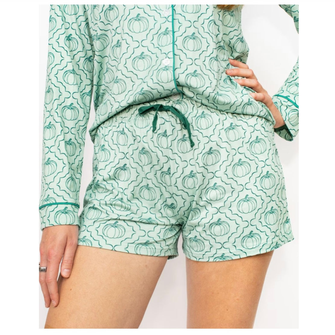 Pumpkin Sleep Shorts- Pajamas