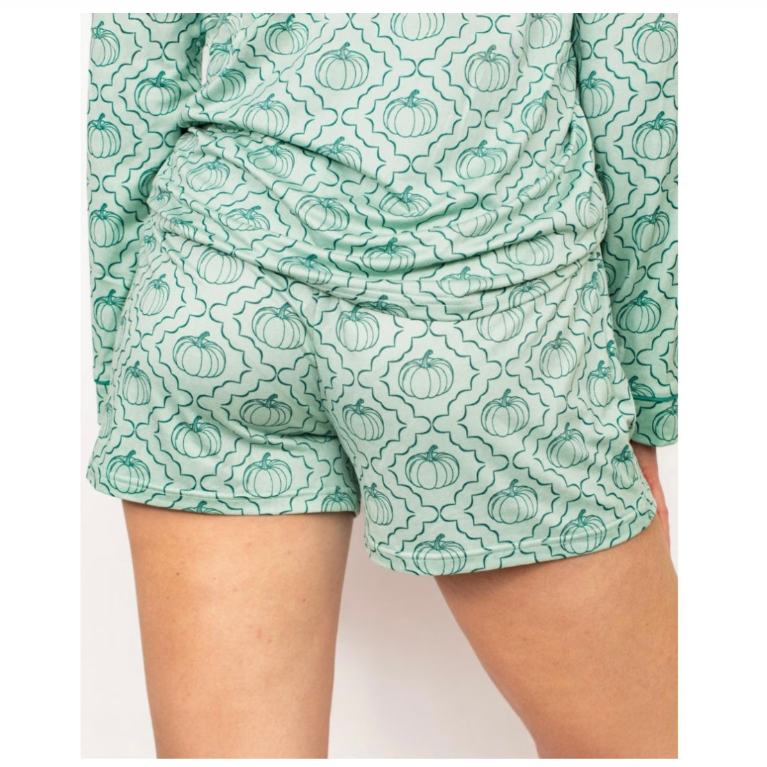 Pumpkin Sleep Shorts- Pajamas