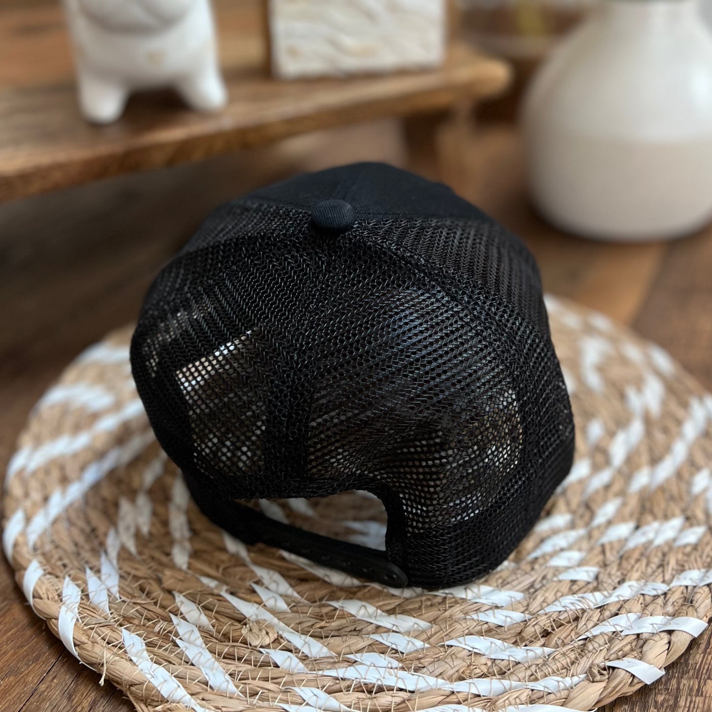 "FISHERMAN OF MEN" MATTHEW 4:19 patch on hat