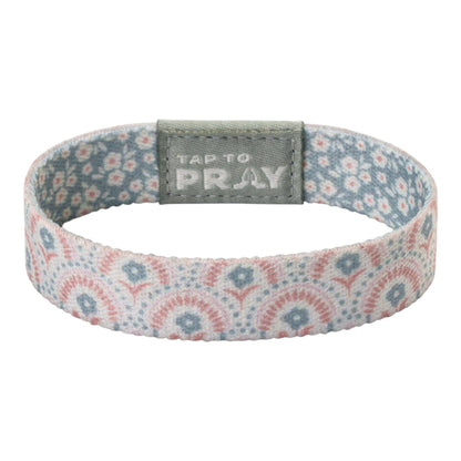 Tap To Pray® Wristband – Boho Bouquet