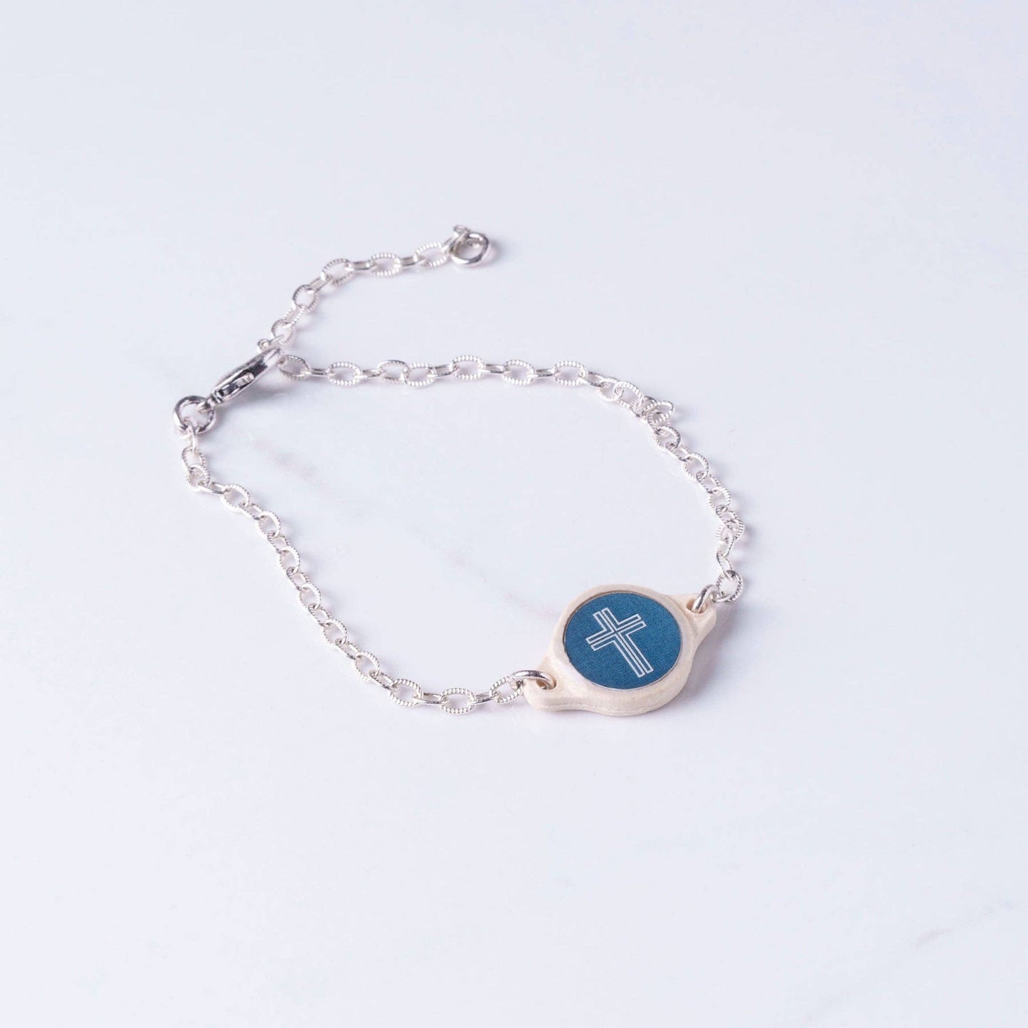 Tap To Pray® Survivor Series Bracelet: Silver & Gold Plated