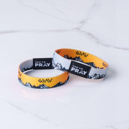 Tap To Pray™ Wristbands - God Is Greater: God is Greater Than The Highs and Lows