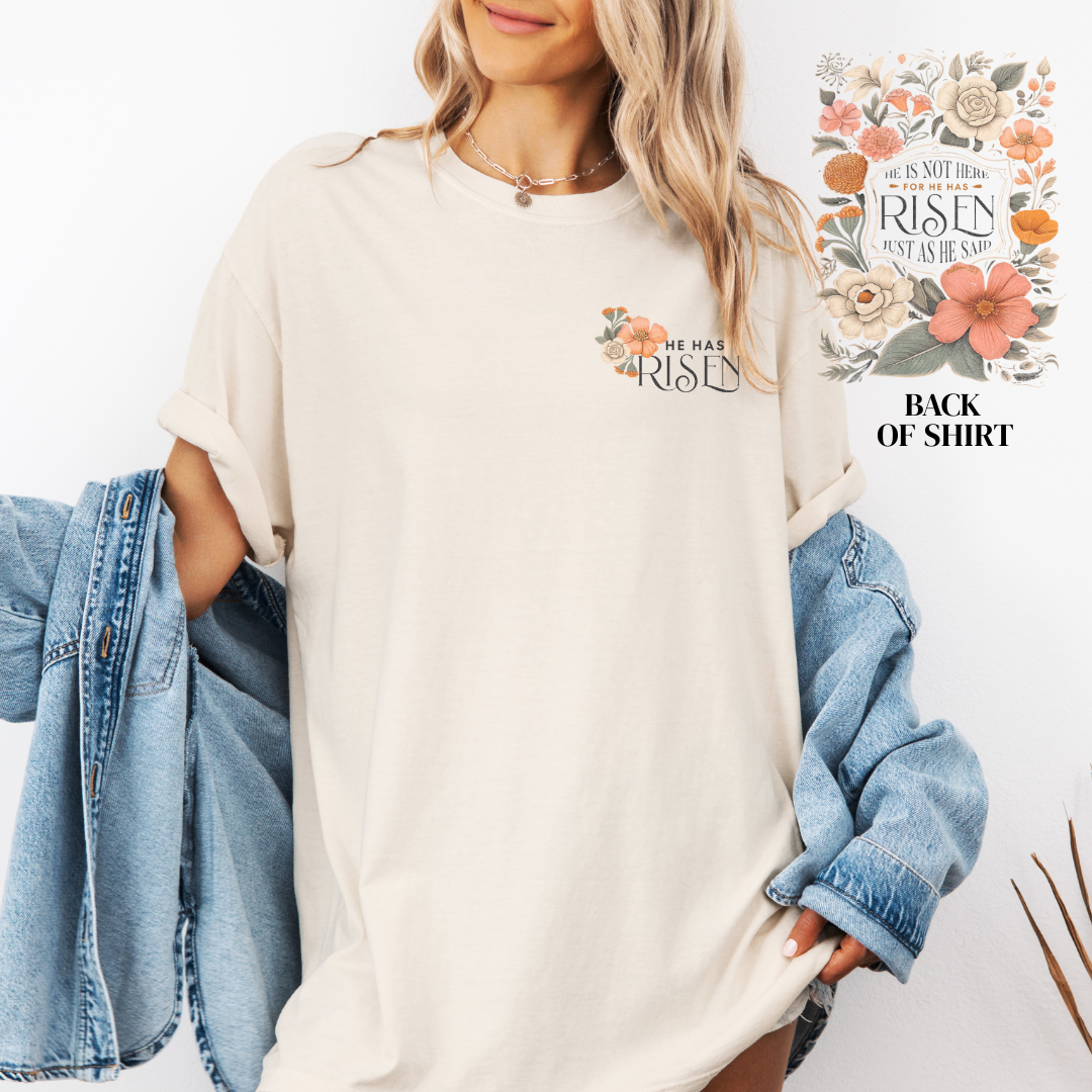 HE IS RISEN (FLORAL)
