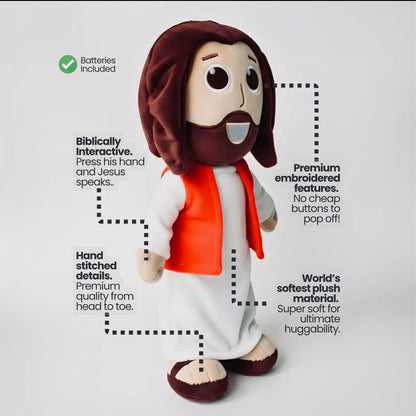 Talking Jesus Doll- Kids Stuffy