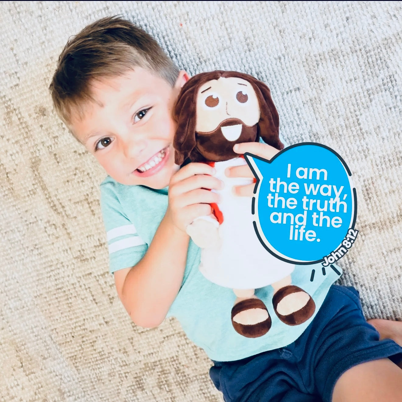 Talking Jesus Doll- Kids Stuffy