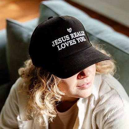 JESUS REALLY LOVES YOU- VIRAL HAT