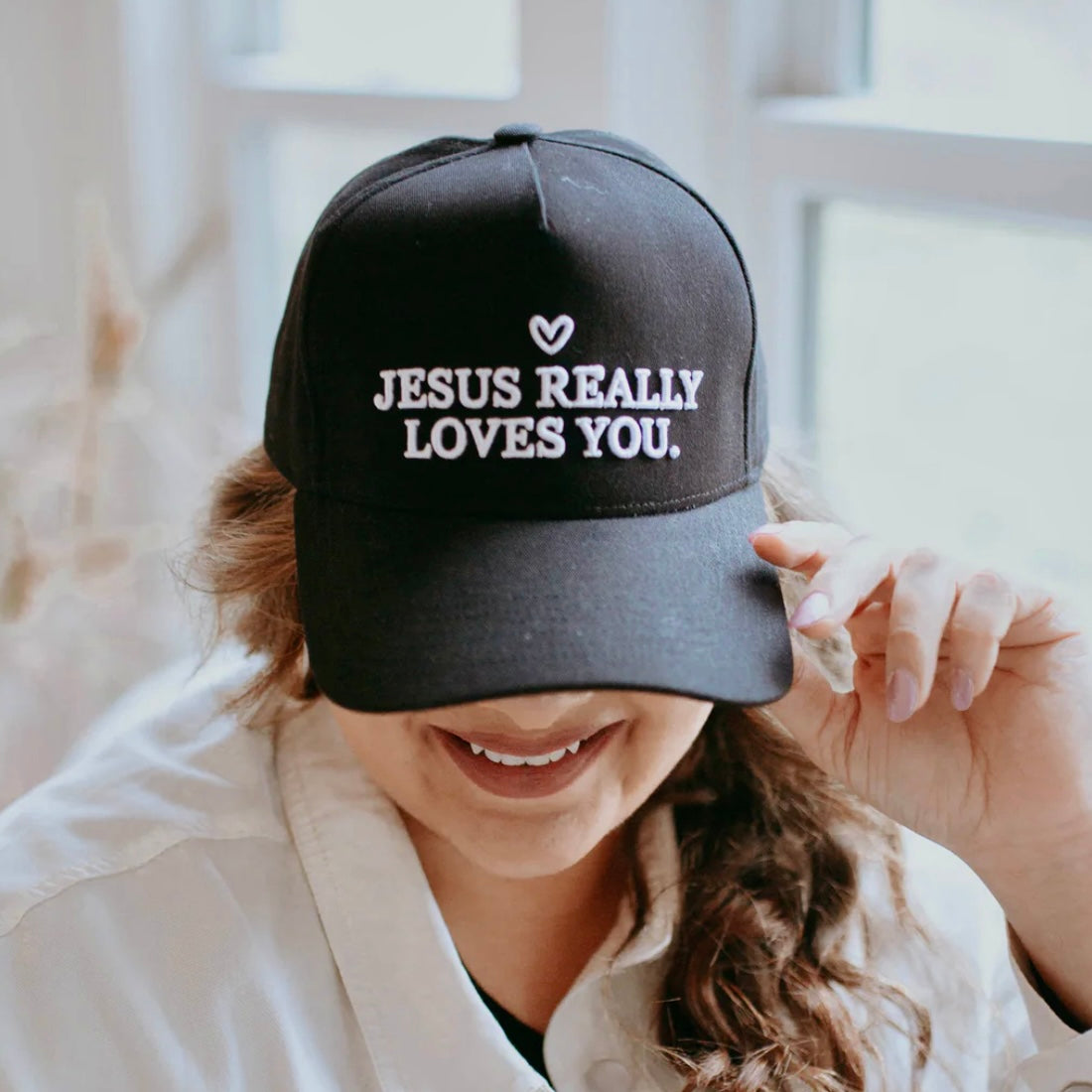 JESUS REALLY LOVES YOU- VIRAL HAT