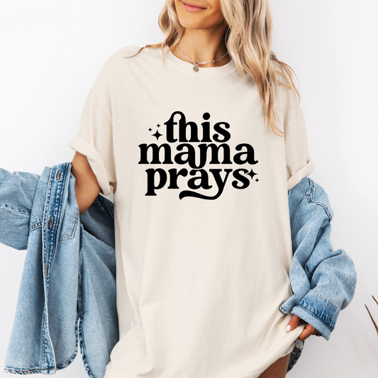 PICK WHO PRAYS SHIRT- This "Mama/Nana/GiGi/Grandma/Gammy Prays"