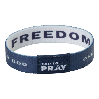 Tap To Pray® Wristband – Freedom/USA