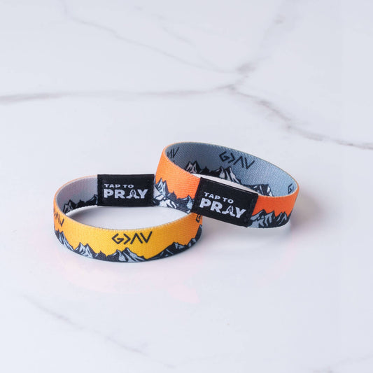 Tap To Pray™ Wristbands - God Is Greater: God is Greater Than The Highs and Lows