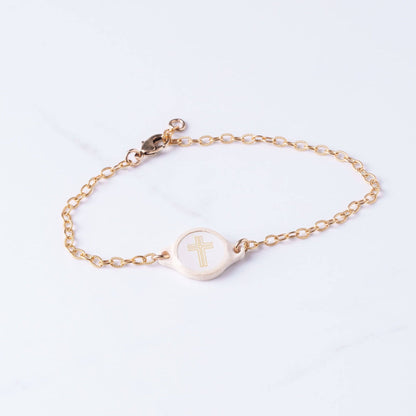 Tap To Pray® Survivor Series Bracelet: Silver & Gold Plated